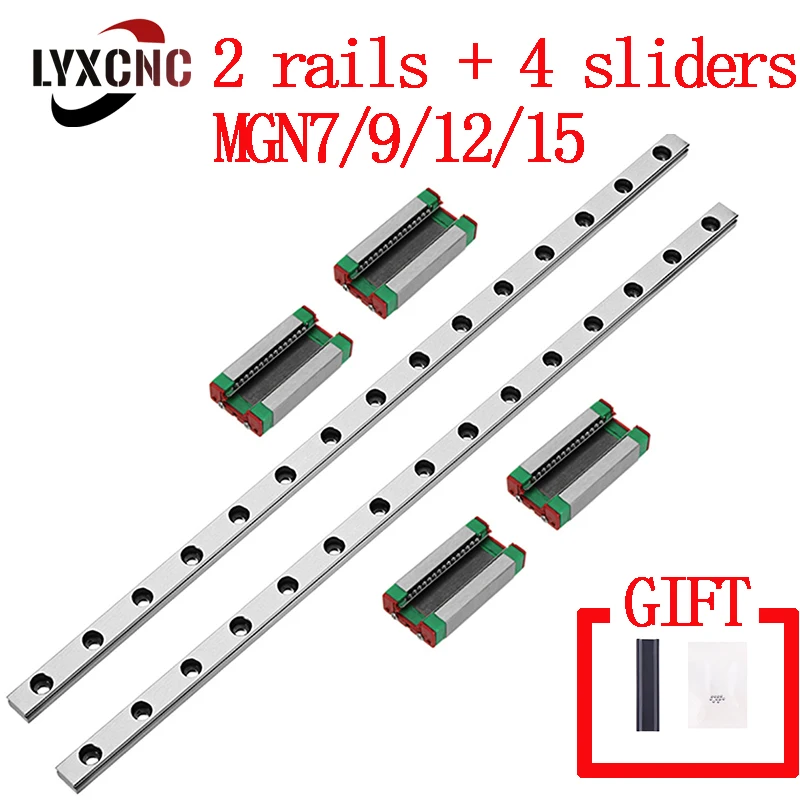 Linear Motion Guides iMetrx 400MM MGN12H Linear Rail Guide,Sliding
