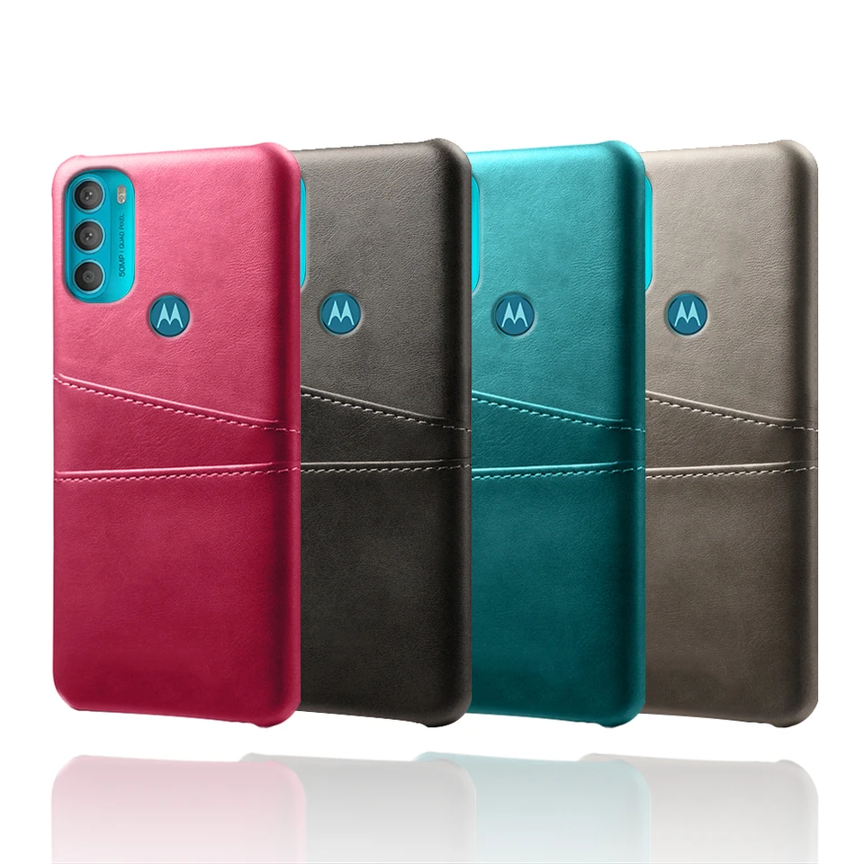 HAOYE Leather Folio Cover per Motorola Moto G73 5G Cover, PU