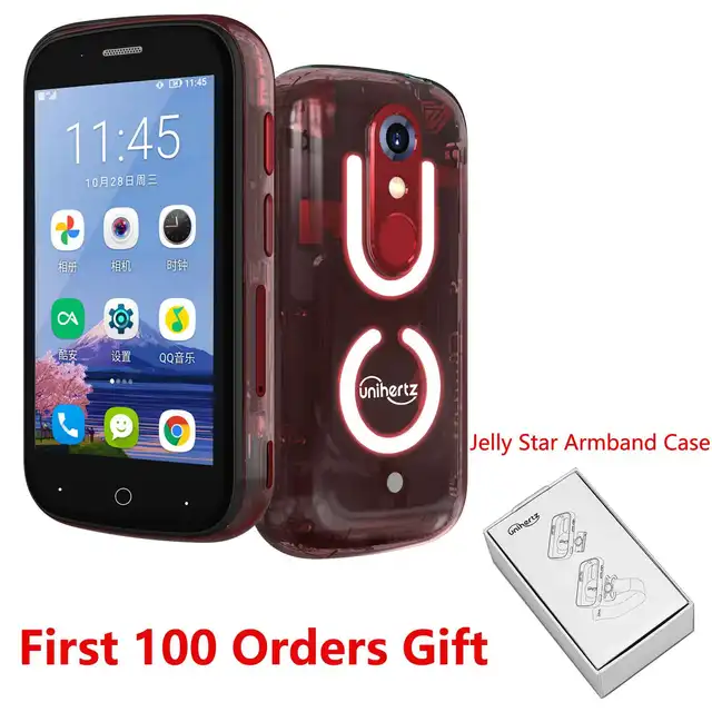 Unihertz Jelly Star Android 13 8GB 256GB Led Light Unlocked