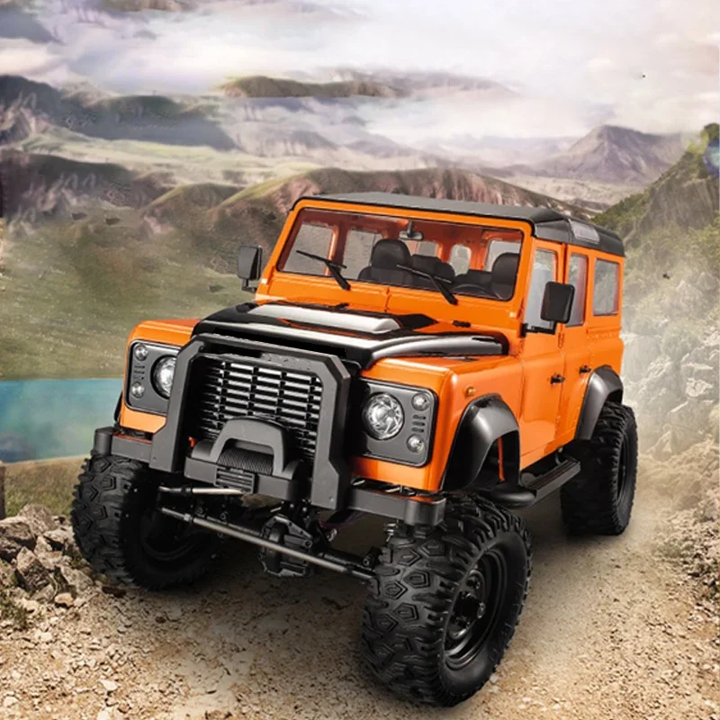 Double E Five Doors Large Rc Car 4Wd 1:8 D110 Crawler Rc Buggy Climbing Car Potente Motore Metal Beam Telecomando Giocattoli Per Auto