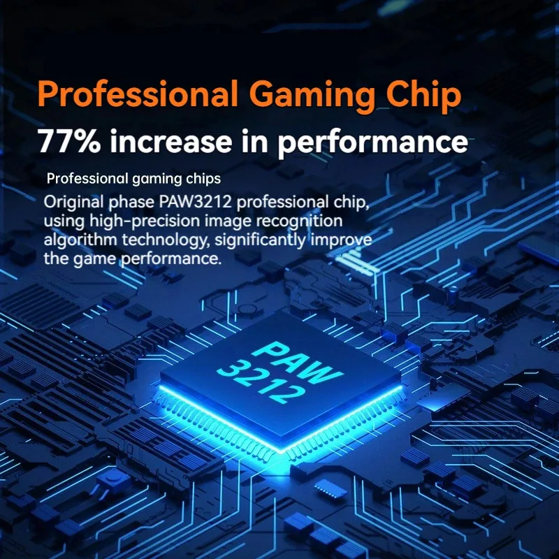 Wireless Mouse Bluetooth + 2.4G Dual-mode Rechargeable Office Gaming Mouse Adjustable sensitivity For Laptops  Desktop Computers