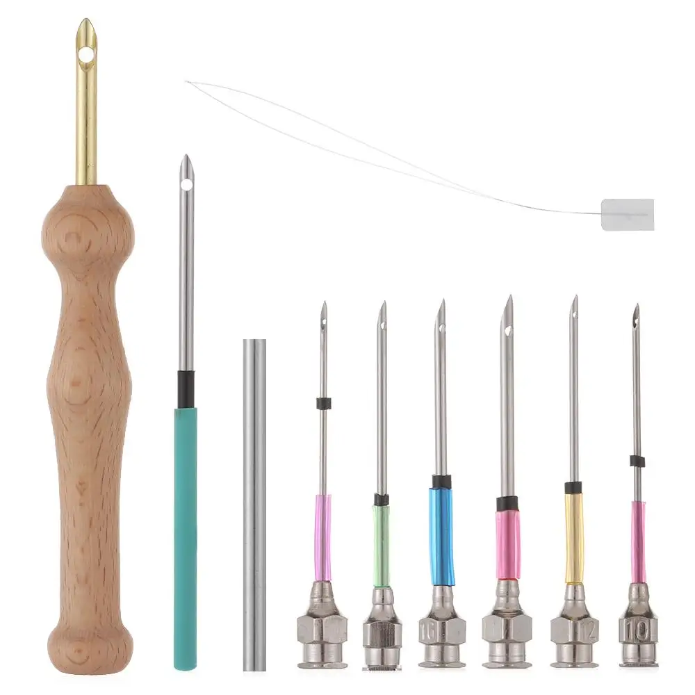 공예 DIY 뜨개질 자수 스티치 펀치 바늘 도구 찌르는 바늘 찌르는 크로스 스티치 도구