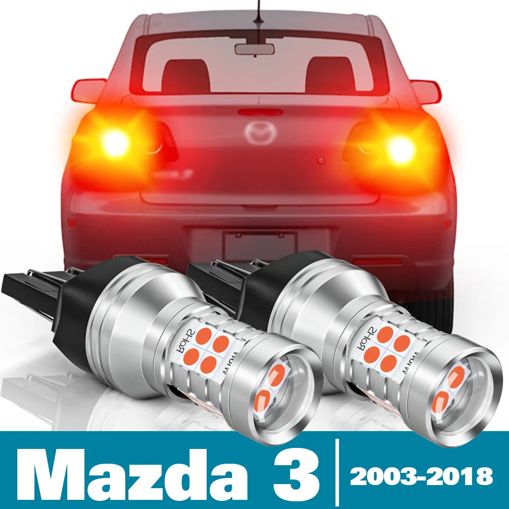 2pcs led brake light for mazda 3 bk bl bm bn accessories 2003 2018 2006