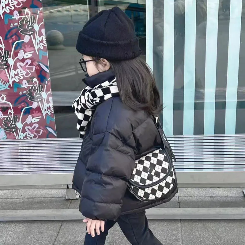 여자 코트 소년 어린이 스탠딩 칼라 다운 재킷 가을 겨울 아동 의류 화이트 오리 유행 카디건