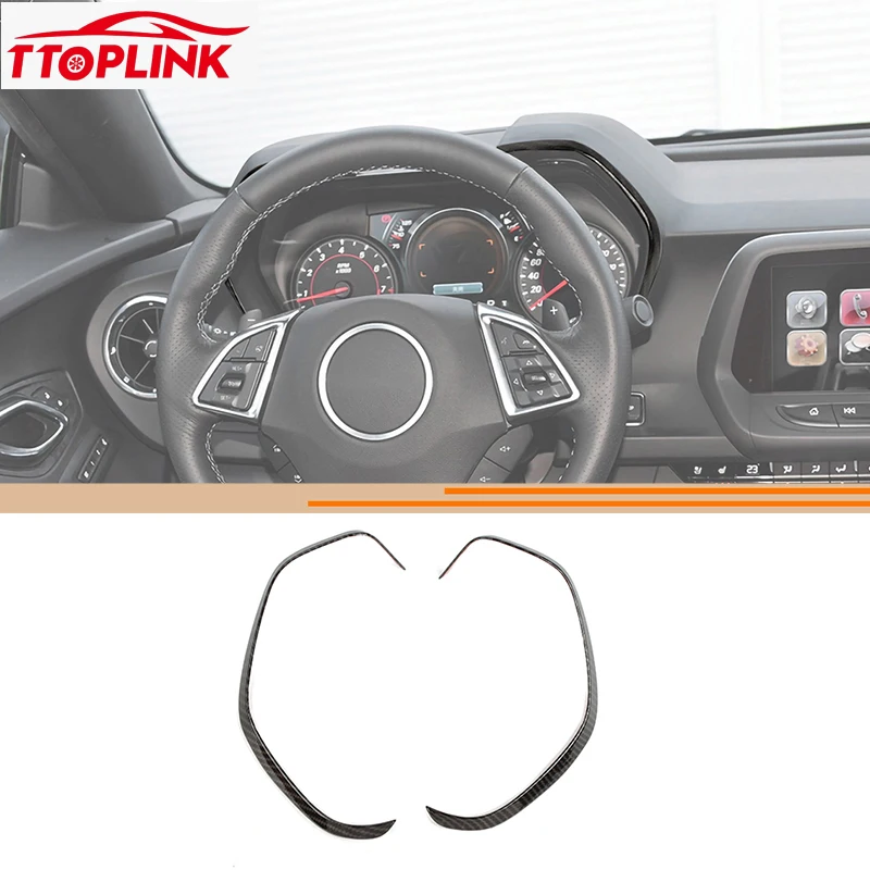

ABS Instrument Panel Trim Strip Decoration Cover Stickers For Chevy Camaro 2016 up Car Interior Accessories
