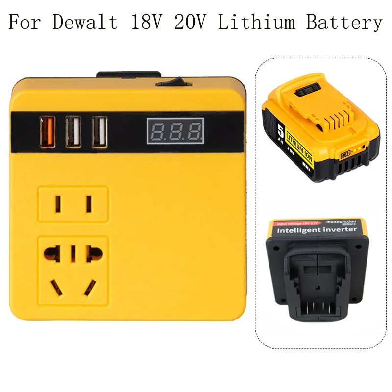 Dewalt Battery Generator For Dewalt 18V LXT Battery Portable Power
