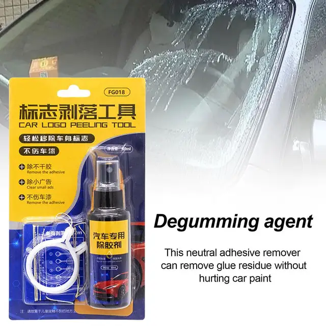 1pc Quick And Easy Sticker Remover Wall Sticker Glue Removal Sticky Resid  Remover Car Glass Label Cleaner Adhesive Glue Spray - AliExpress