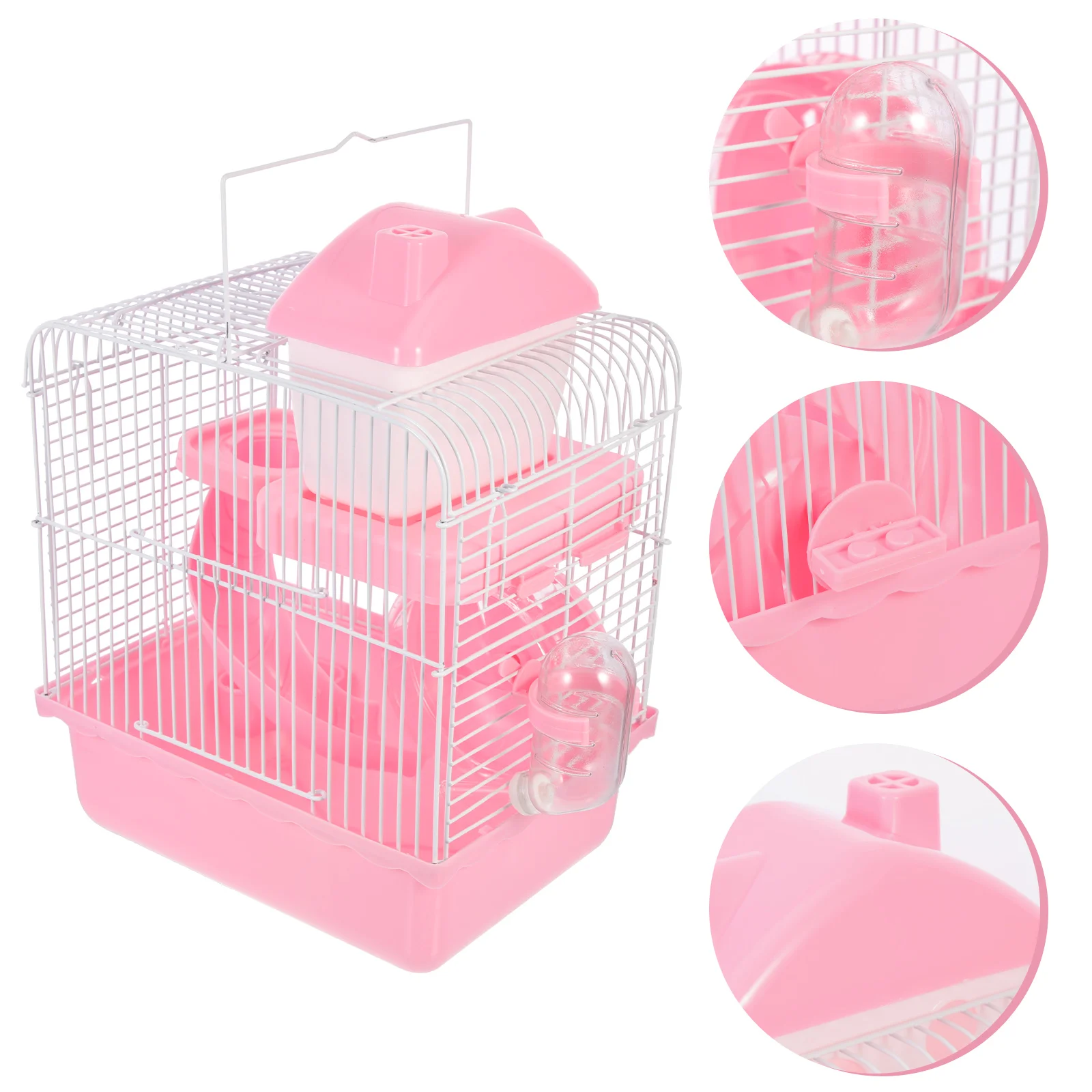 

Hamster Cage House Guinea Hide Chinchilla Toys Small Pet Nest Castle Accessories Hideout Supplies