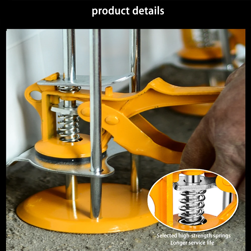 Portable Tile Height Adjuster Tile Locator Brick Precise Regulator Locator Wall Leveling Adjustment Elevating Construction Tool