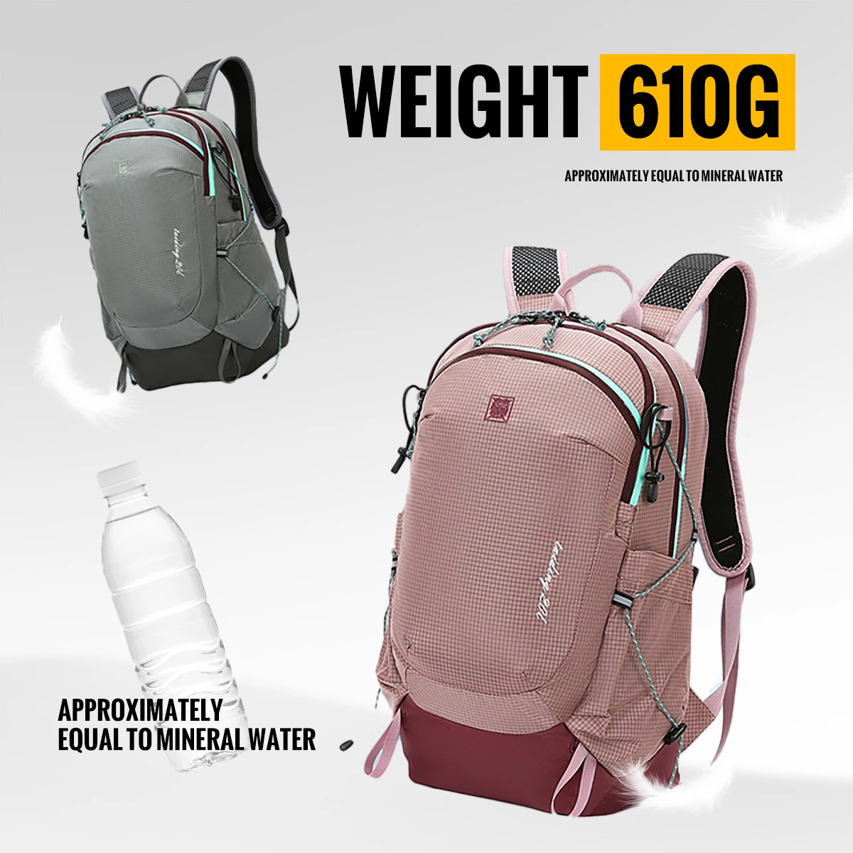 WRELS Hiking Camping Backpack Waterproof Outdoor Sports Climbing Mountaineering Bag Ultralight Large Capacity Outdoor Sports Bag