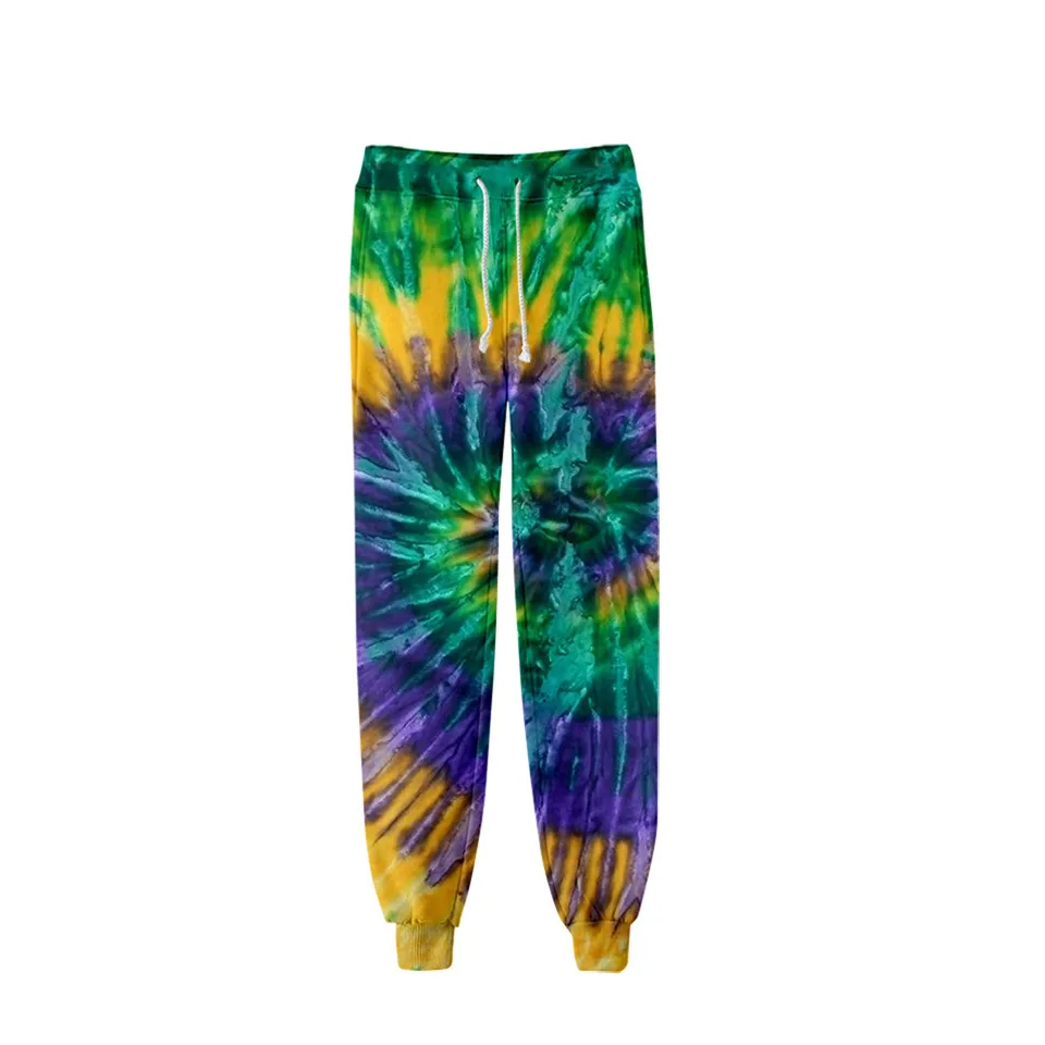 Neon Light Hip hop Dizzy Arts 3D Pants Women/Men Joggers Pants Outerwear loose Trousers Psychedelic Vortex Boys Sweatpants