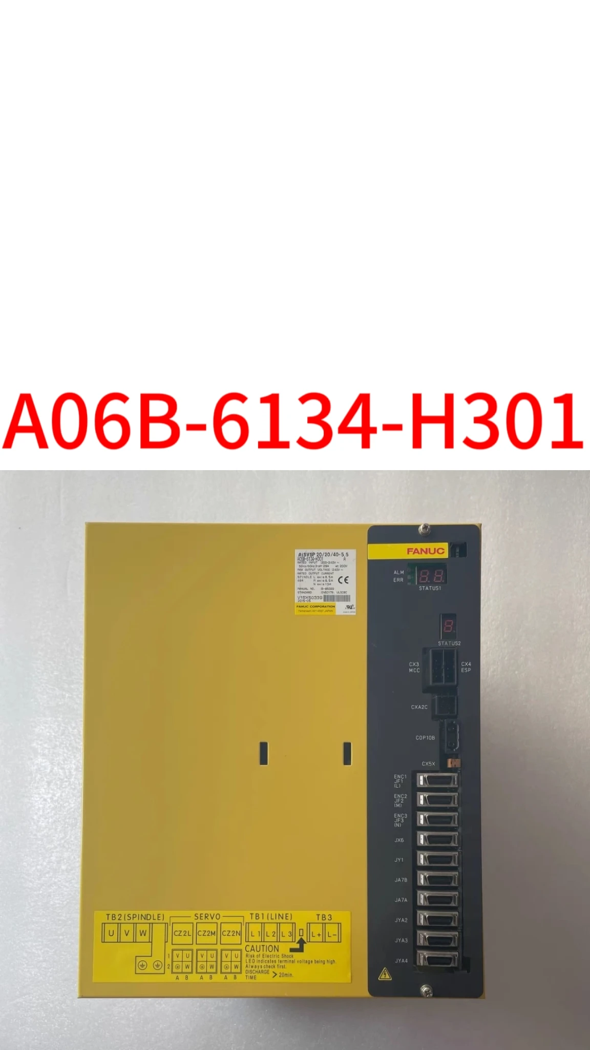 

Second-hand A06B-6134-H301 test ok