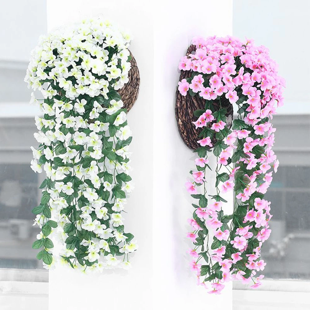 1pc Künstliche Blumen Lange Rebe Rose Hause Tisch Hochzeit Outdoor Garten Hof Bogen Wand Diy Festival Party Decor Zubehör – Detail 3