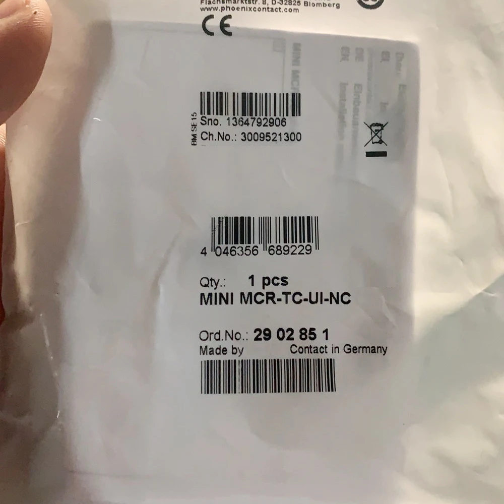 2902851 For Phoenix Thermocouple Measuring Transducer MINI MCR-TC-UI-NC 4 2902851 For Phoenix Thermocouple Measuring Transducer MINI MCR-TC-UI-NC - Image 2