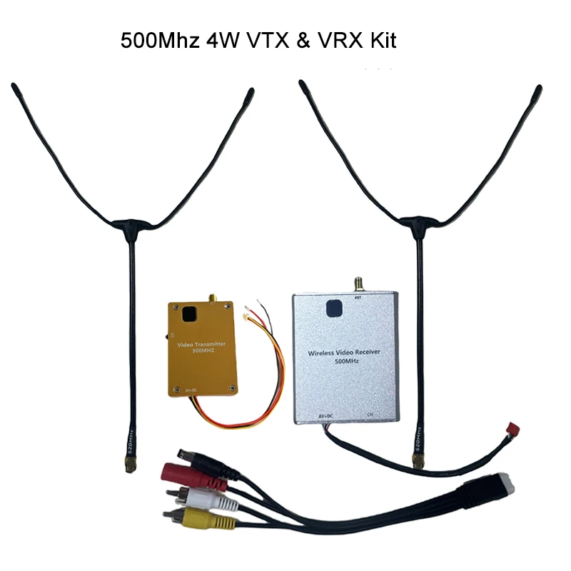 Description Picture 6 of item40km 500Mhz FPV Video Transmitter Receiver Drones Video Link  Drone VTX 8 Channels