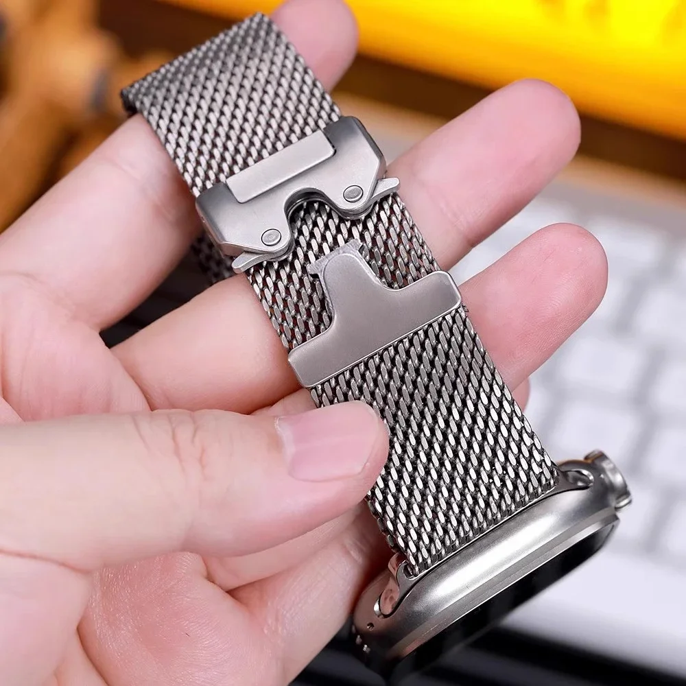 Titanium Milanese Loop Watch Strap Bracelet