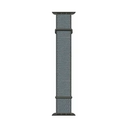 Braided Nylon Strap - Breathable Bracelet - 42mm series 10 (Storm Grey)