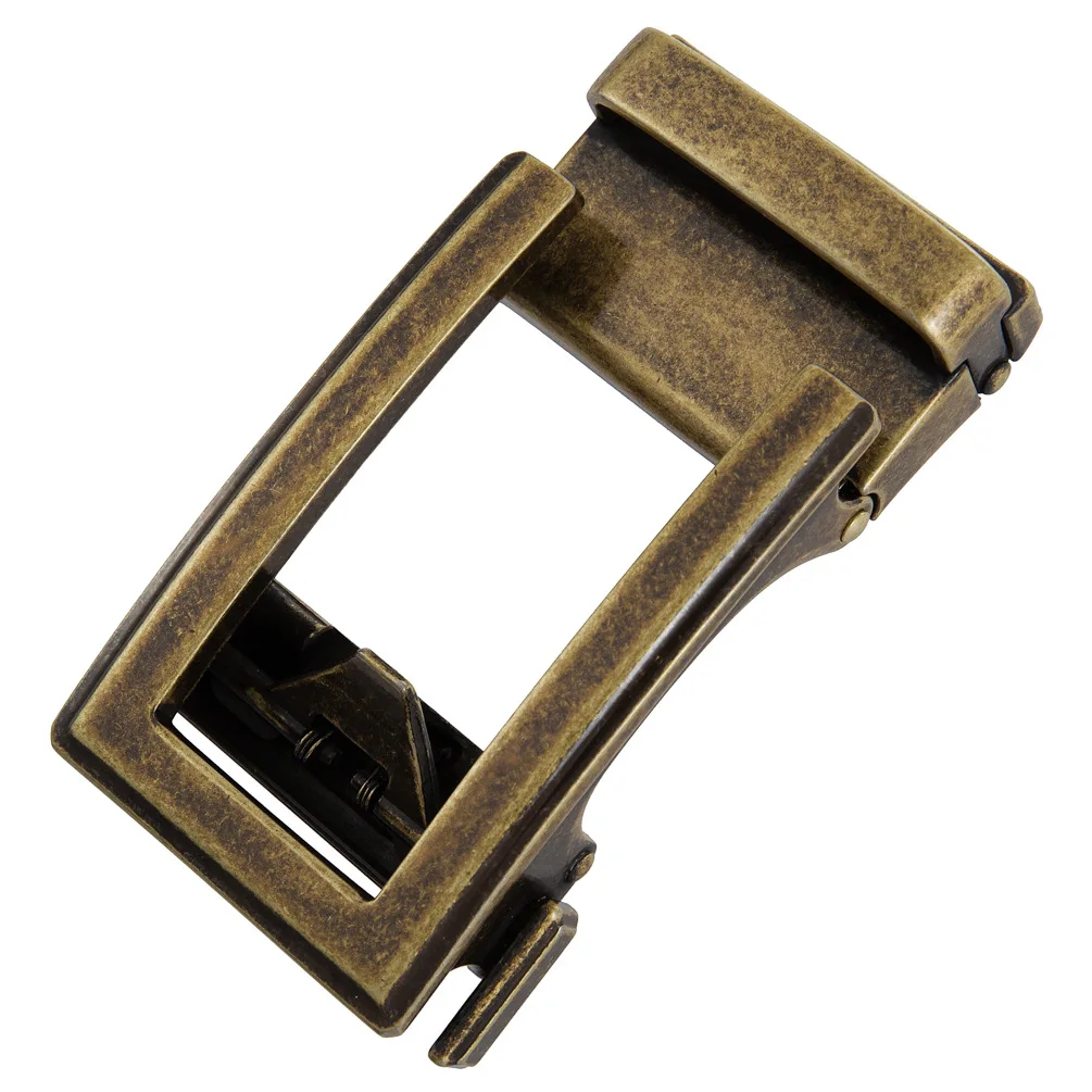 Men's Belt Buckle Belt Buckle Casual Waist Head Business Accessories Automatic Width 3.5cm Fashion mens belt,toothless automatic buckle belt