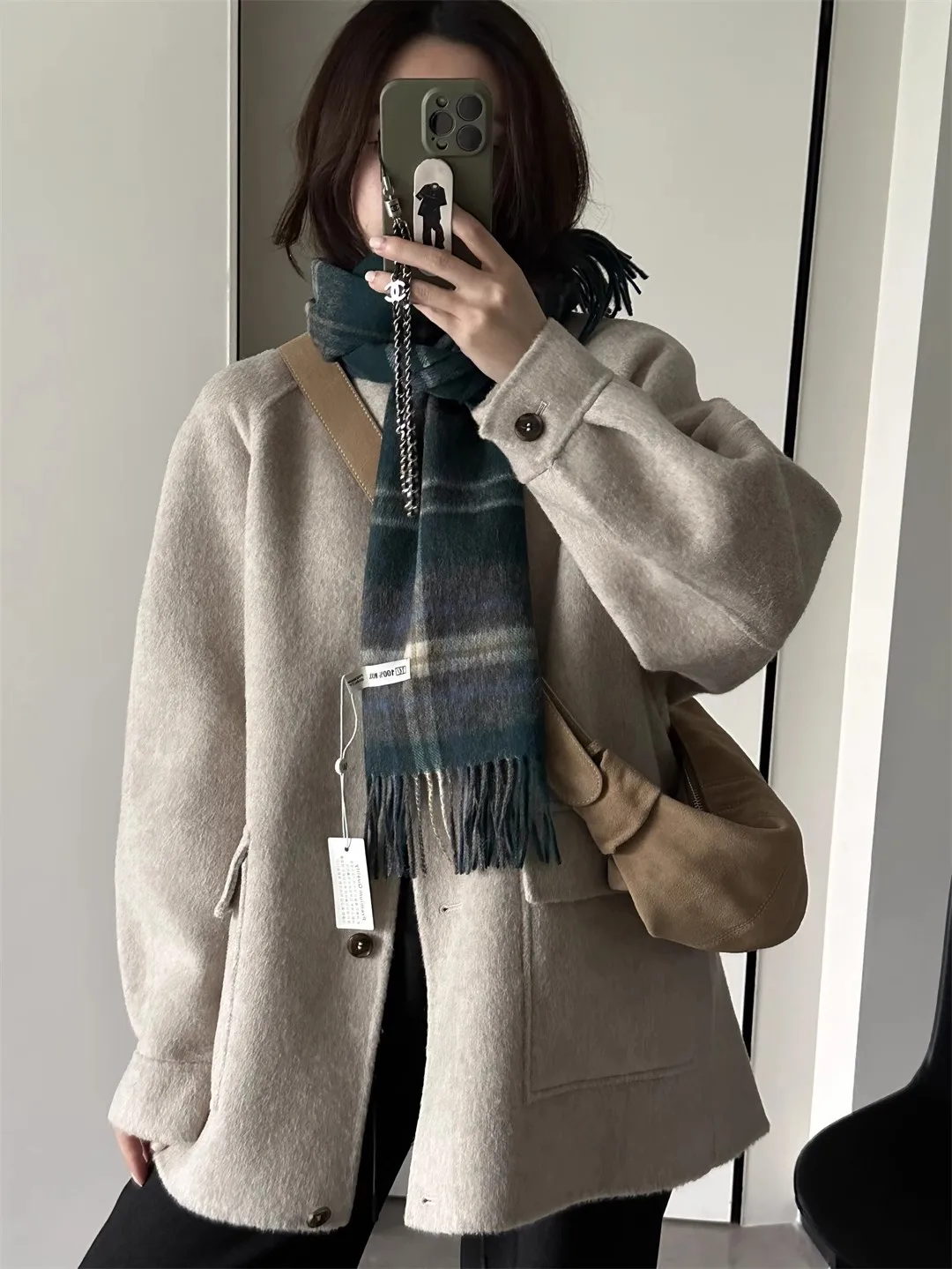 Women Retro Armpit Tote Bag Vintage Crossbody Satchel Bag Large Capacity Top Handle Bag Faux Suede Shoulder Bag Fall Shopper Bag