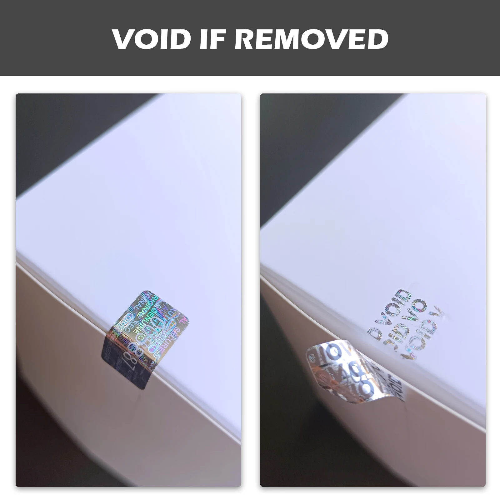 100 Pezzi Di Adesivi Olografici Personalizzati, Adesivi Con Design Olografico, Adesivi Olografici - Italia - Foto 3