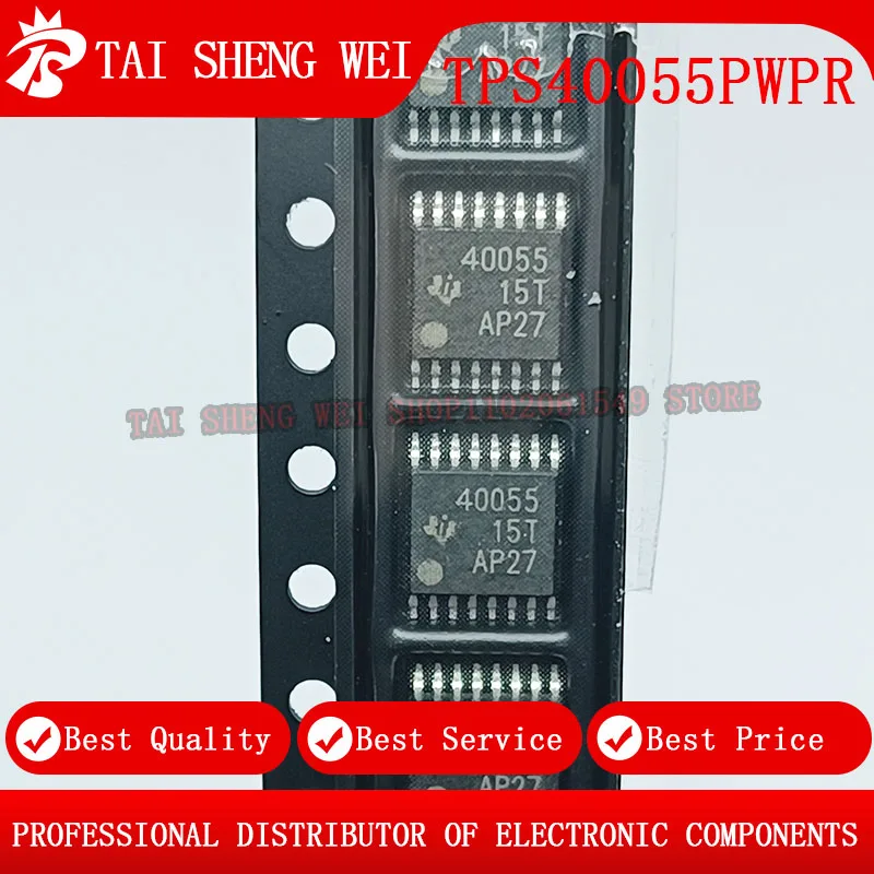 

10pcs TPS40055PWPR TPS40055PWP TPS40055 40055 TSSOP-16 Chipset