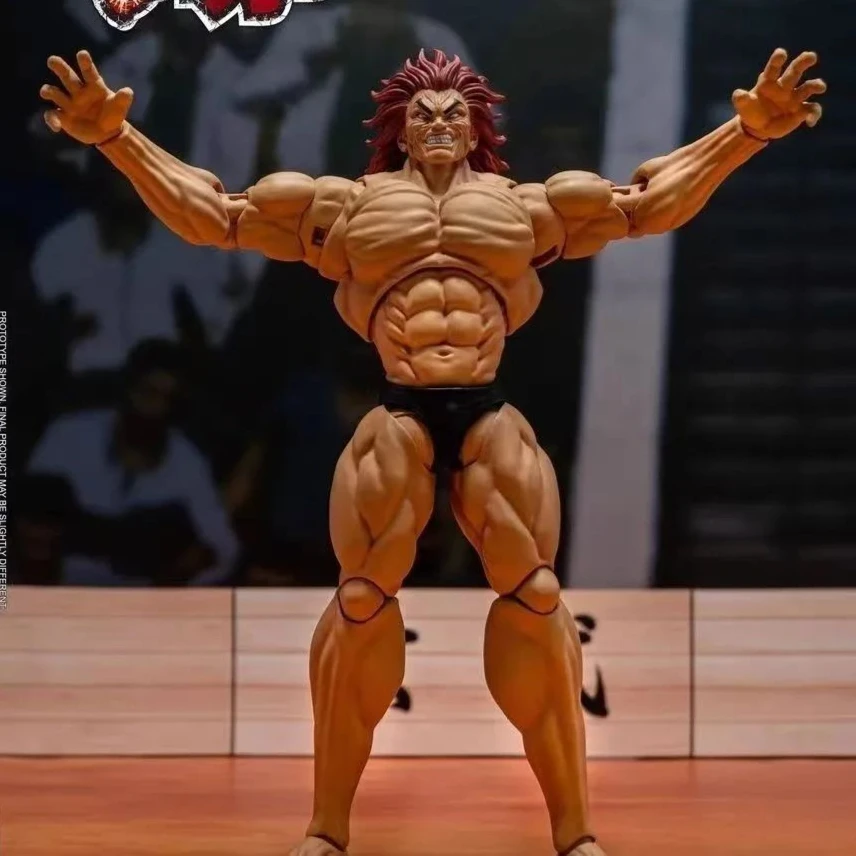 

Игрушки от Storm ST Series 1/12 Baki Hanma Yujiro, полностью Сочлененная фигурка, Новая фигурка