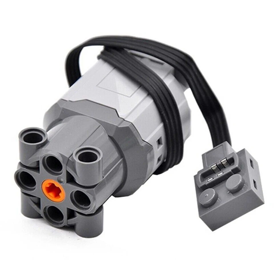 2 Pezzi Motore L MOC Power Functions Versione Migliorata – Compatibile Con 88003, Alta Velocità E Coppia - 3