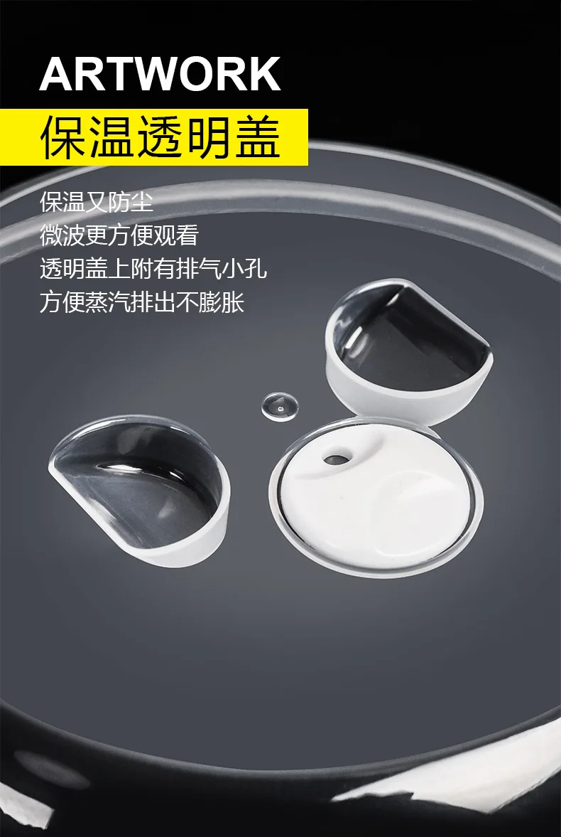 Description Picture 6 of itemDouble Plastic Steamer Microwave Oven Round Steamer With Lid Cookware Steamer Household Steamed Buns Kitchen Cooking Tools
