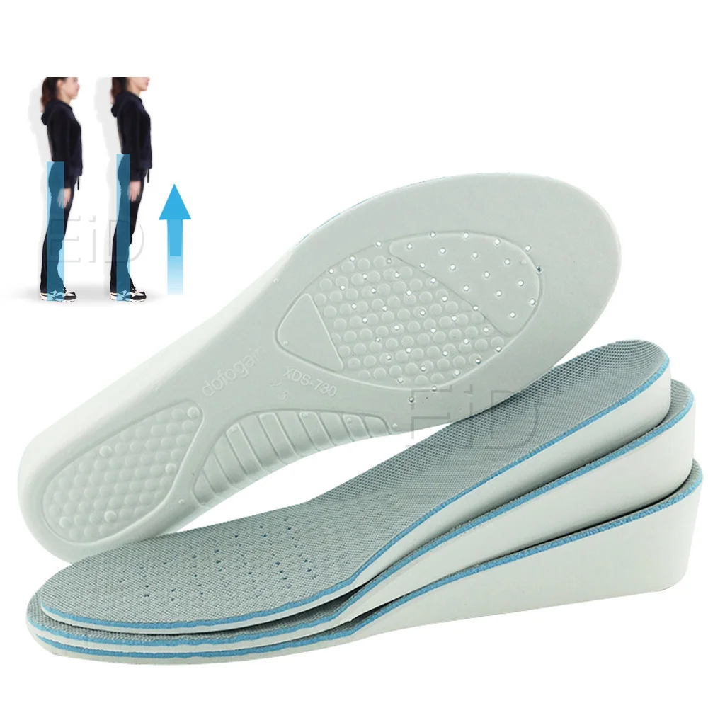 1,5-3,5 cm Höhe Erhöhen Einlegesohle Kissen für schuhe Frauen Männer Unisex Höhe Lift Schuh Ferse Einfügen Größer Speicher schaum Fuß Pads – Detail 27