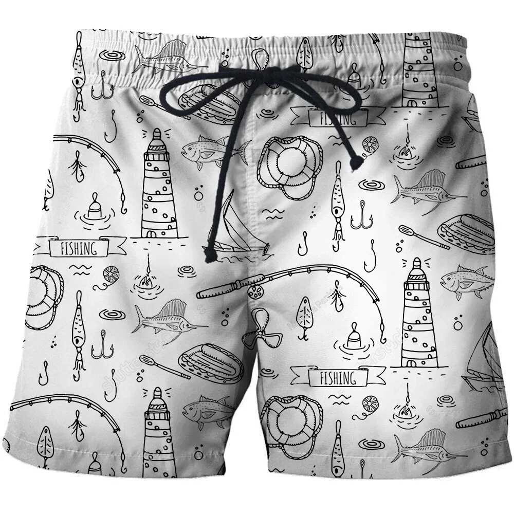 New 3D Print Fish Causal Clothing  Fashion Men Women Shorts Plus Size S-7XL Streetwear Pants  Cargo Shorts Men 3