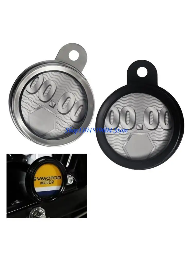 Support Disque Fiscal Moto En Acier Inoxydable - Porte Carte Multifonction Antirouille 11.2x8.7cm