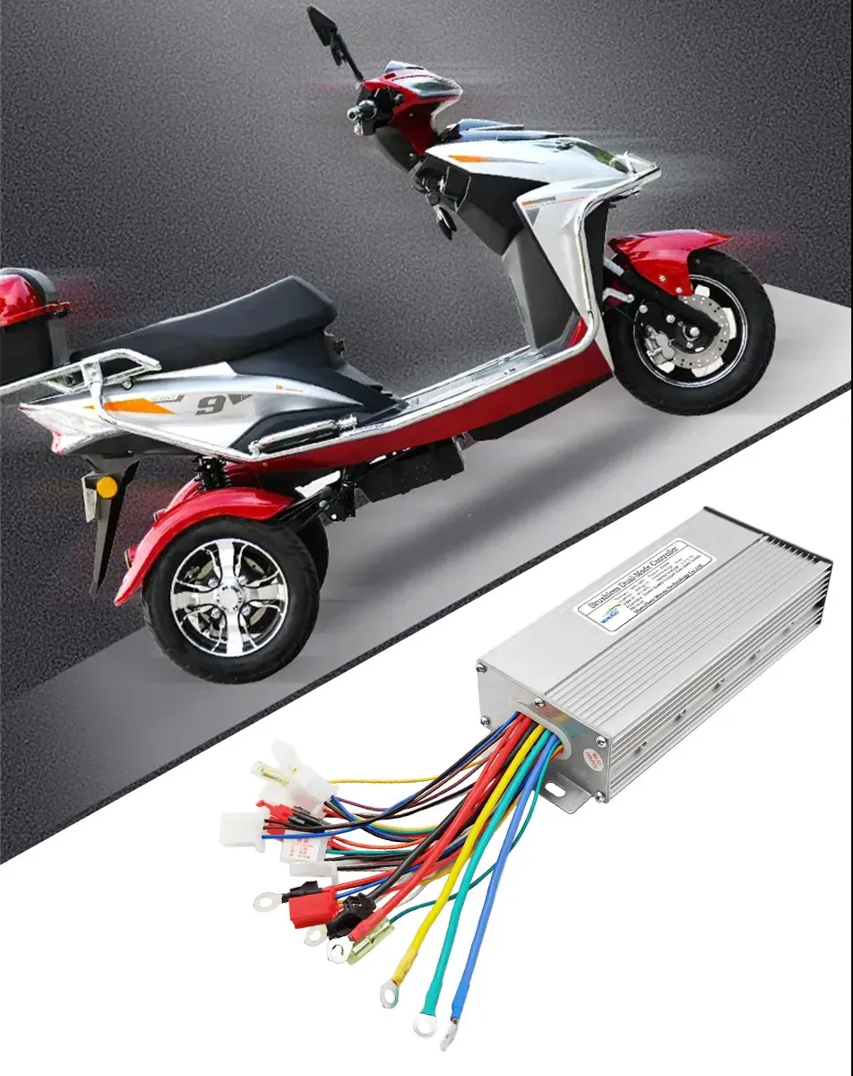 36V 48V 350W 18A E-Scooter Bürstenloser Motorantrieb Universal Controller LCD Display Drosselklappensatz für Elektrofahrradroller – Detail 6