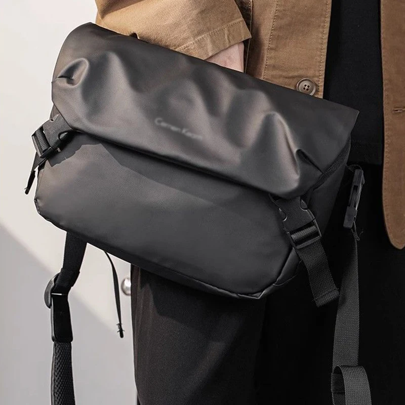 다용도 비즈니스 업무용 크로스바디 백 캐주얼 숄더 스퀘어 백 일본식 트렌디한 가슴 백 야외 스포츠 및 레저 백