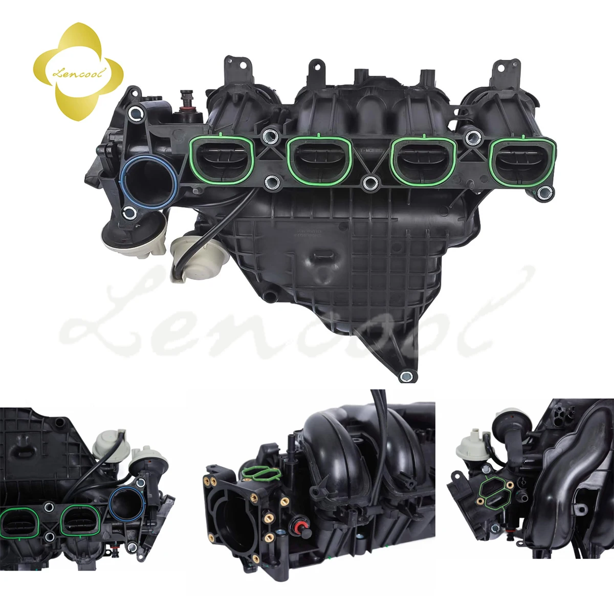 Colector De Admisión FR3Z-9424-N Para Ford Mustang 2015-2017 5.0L GT V8 – JDMSPEED, De Plástico, Especificación OE