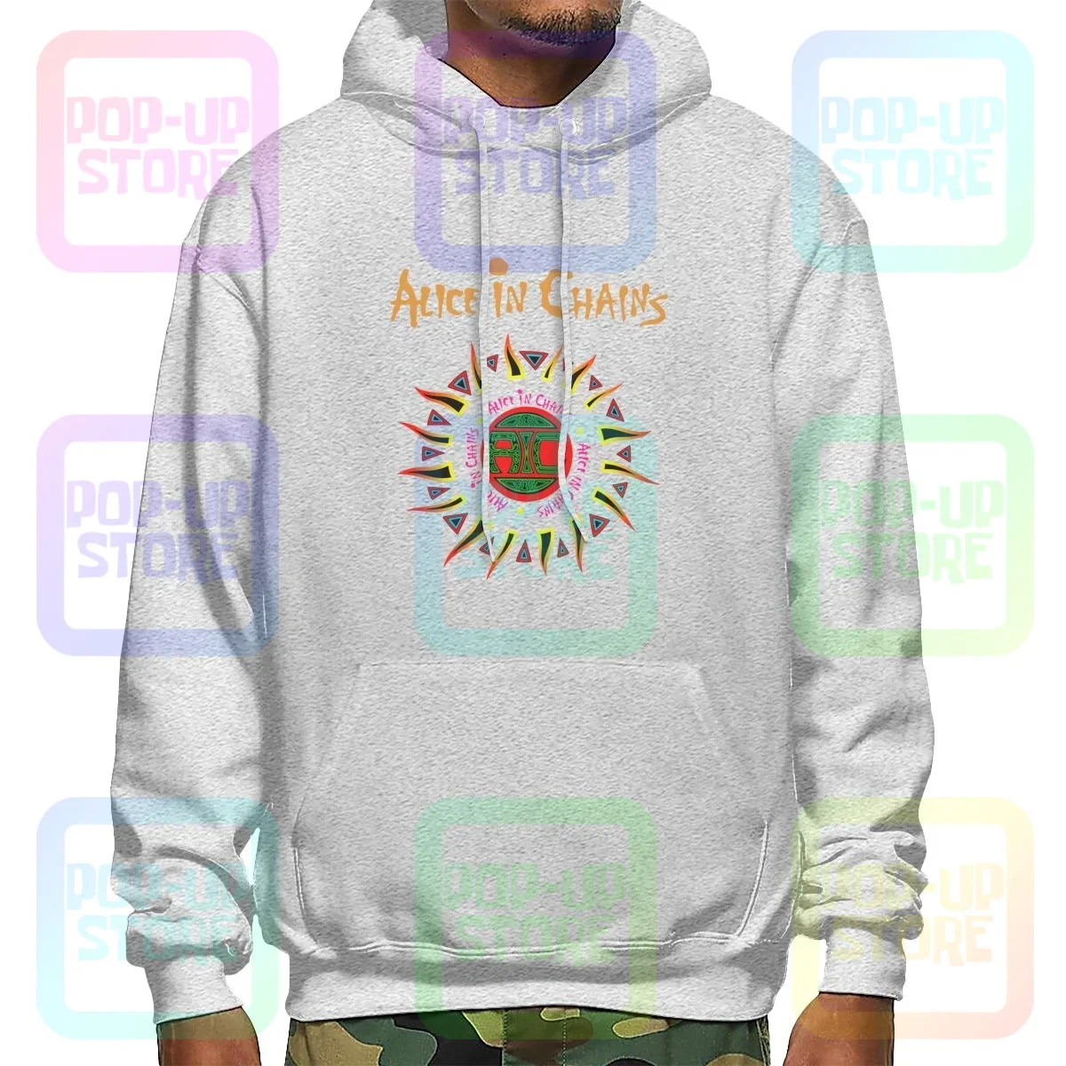 Alice In Chains felpa con cappuccio felpe con cappuccio Soft Daily