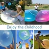 Fun Summer Reusable Transparent Inflatable Ball Balloon Outdoor Toys Soft Air Water Filled Bubble Party Kid Game Gift - 40/70CM 4