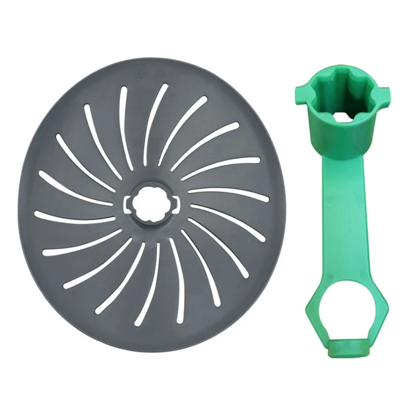 Hot Ad-Blade Cover & Wrench Per Vorwerk Thermomix Tm5 Tm6 Tm31 Cottura Lenta, Sous Vide Extractor Pezzo Di Ricambio Accessorio Spremiagrumi