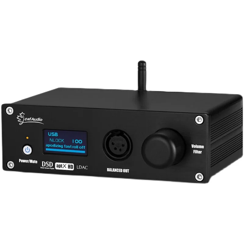 

Сбалансированный ЦАП-декодер Leafaudio CMD23, двухъядерный процессор ES9038Q2M, с наушниками-вкладышами, Bluetooth 5,1