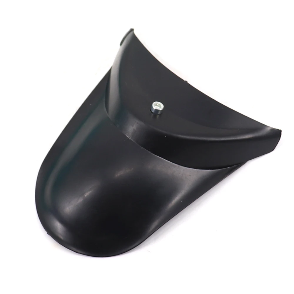 Black ABS Scooter Mudguard Splash-Proof, Lightweight, Fits Most