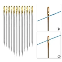 OZXHIXU Wood & Brass Needle Storage Box for Sewing & Embroidery (83x18mm) - Image 3