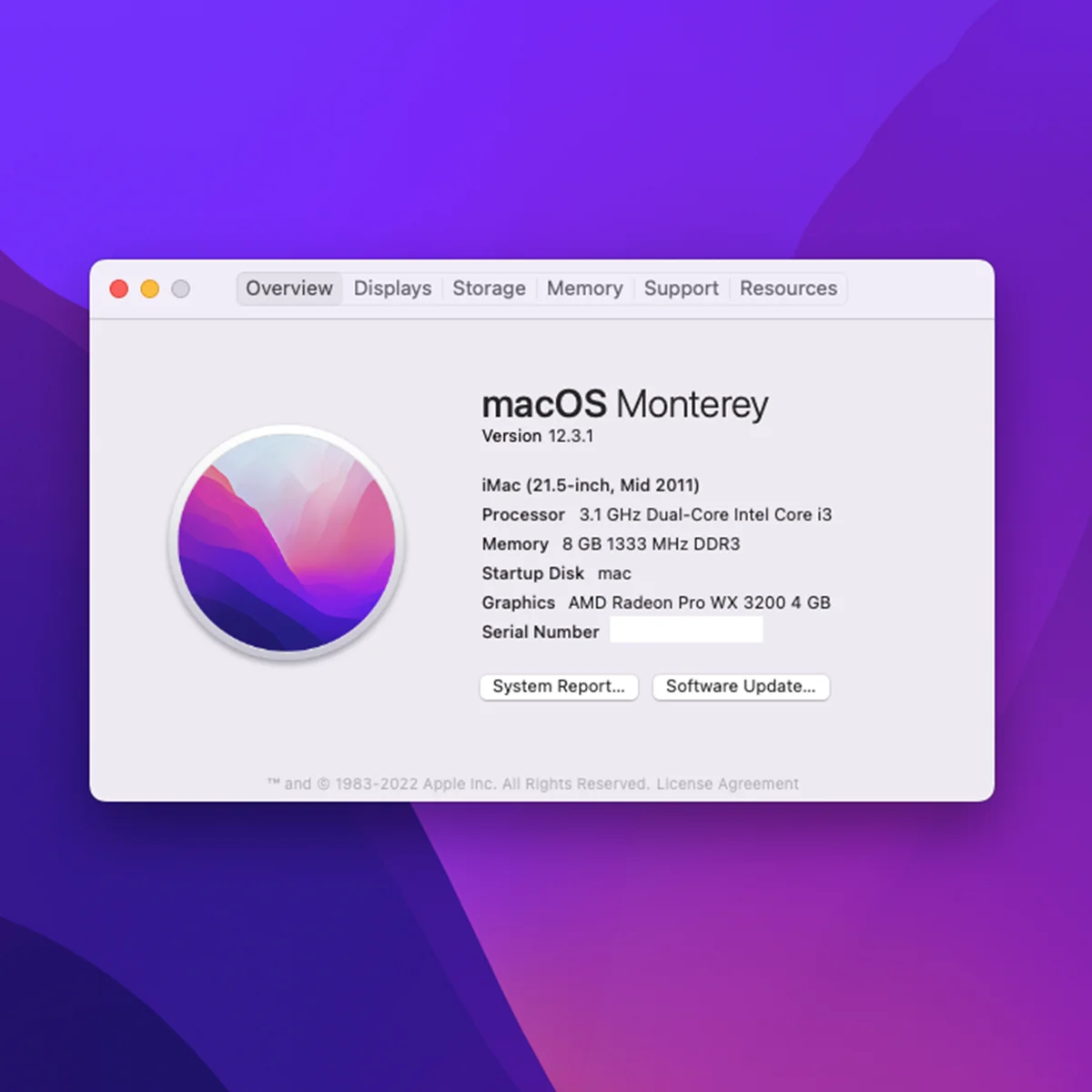 Macos intel