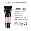 LIMEGIRL Poly Nail Gel Set With 6W LED Lamp Nail Extension Gel Kit Soak Off UV Gel Acrylic for Beginne Manicure Tools Kit 6