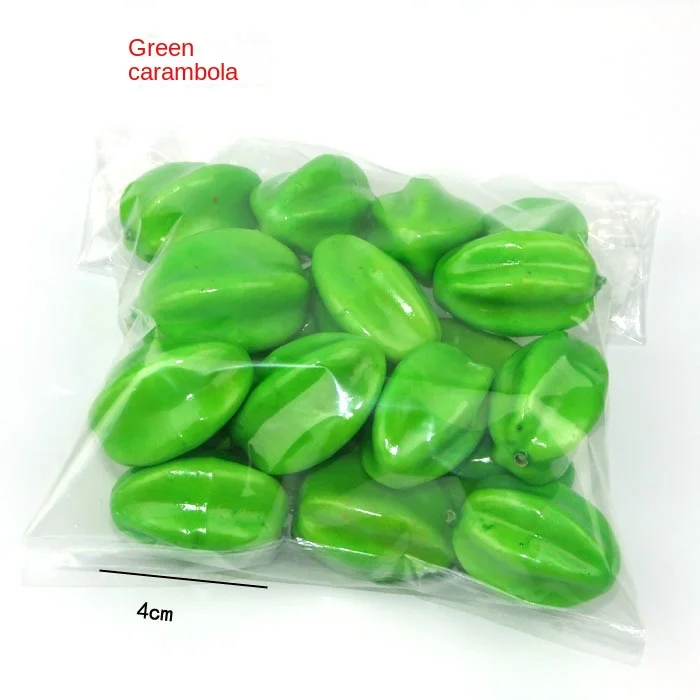 thumbnail image 1 of 20 piezas de frutas simuladas, mini frutas pequeñas, juego de frutas y verduras simuladas, accesorios decorativos de frutas falsas, 1 of 5
