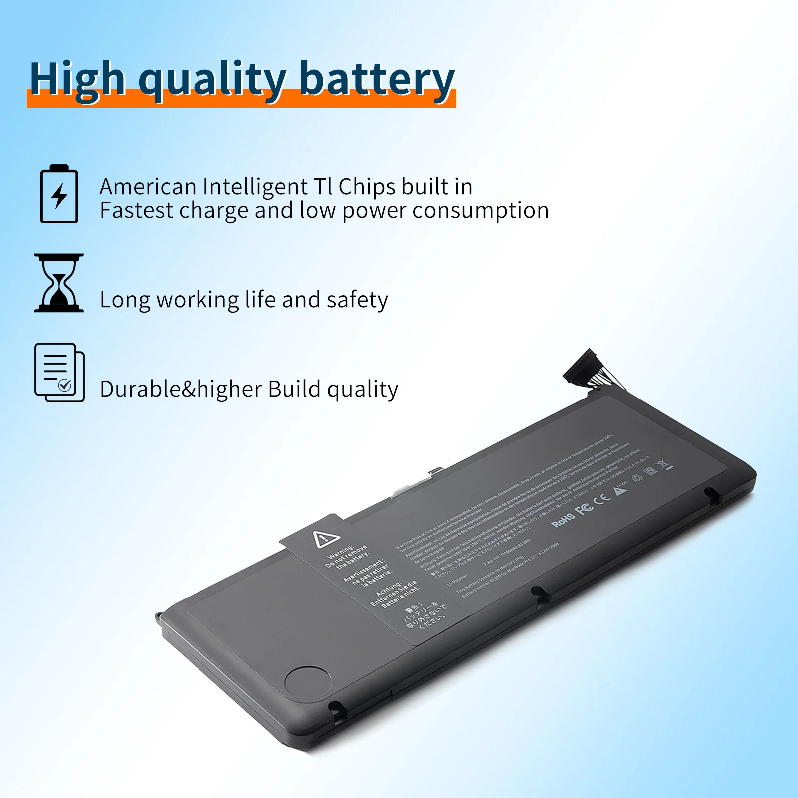 Рисунок 3 - Аккумулятор BVBH A1309 для Apple MacBook Pro 17 дюймов