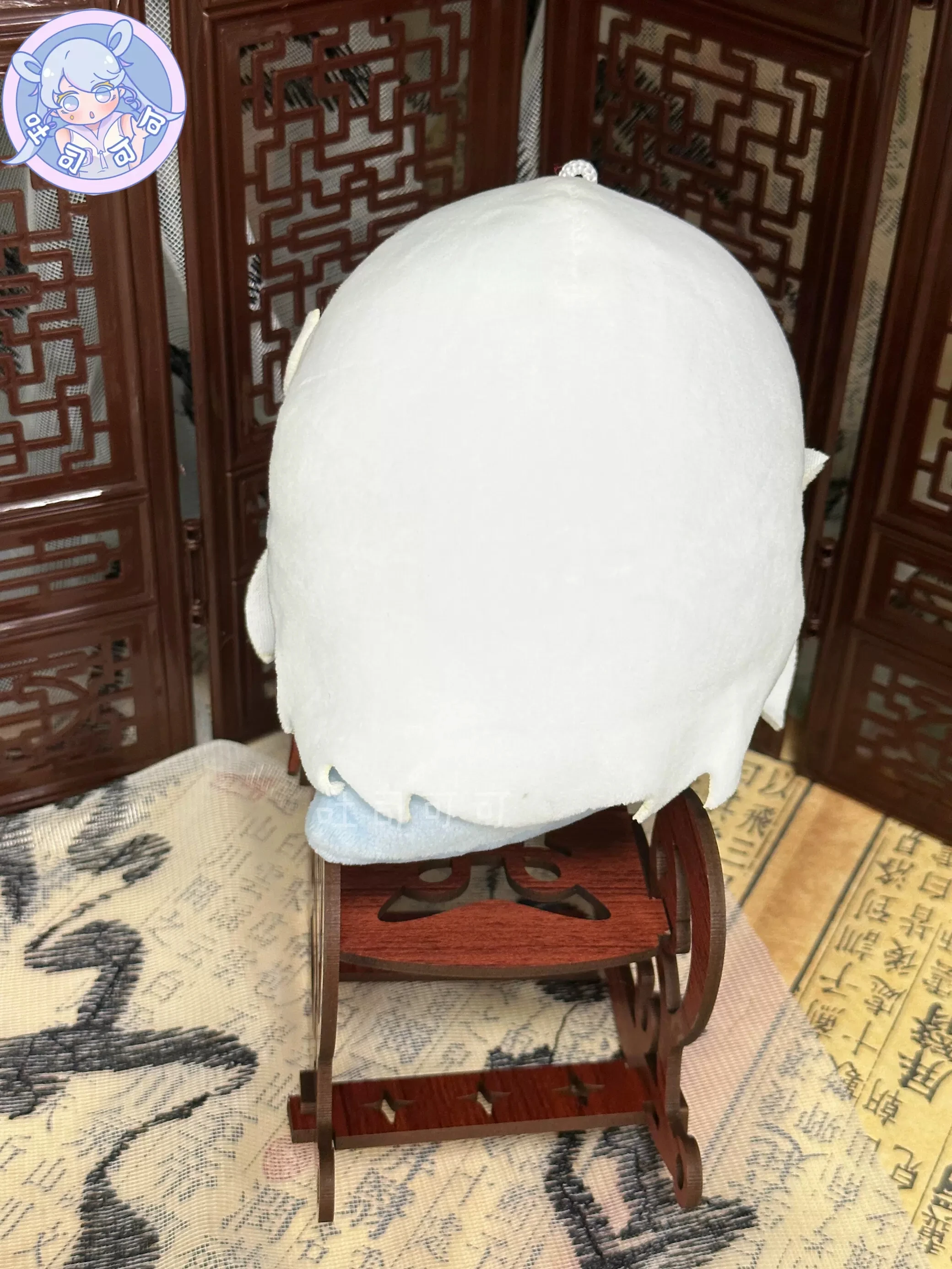 Zuo Ci 왕국 게임 유골, 귀여운 봉제 인형, 코스프레 베개 장난감, 귀여운 팬 크리스마스 선물, 15cm