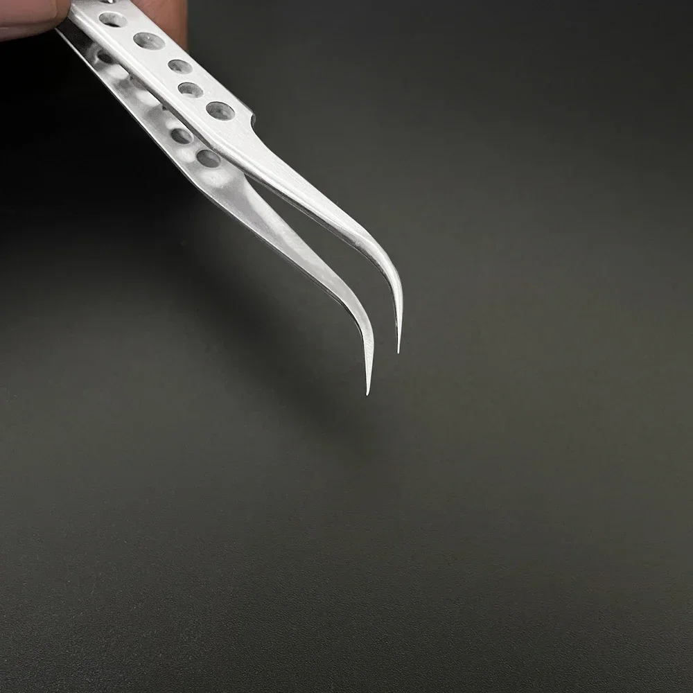 Eyelash Extension Tweezers Makeup Stainless Steel Eyelash 3D Accurate Clip Pinzas Extensiones De Pestañas 6