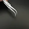 Eyelash Extension Tweezers Makeup Stainless Steel Eyelash 3D Accurate Clip Pinzas Extensiones De Pestañas 6