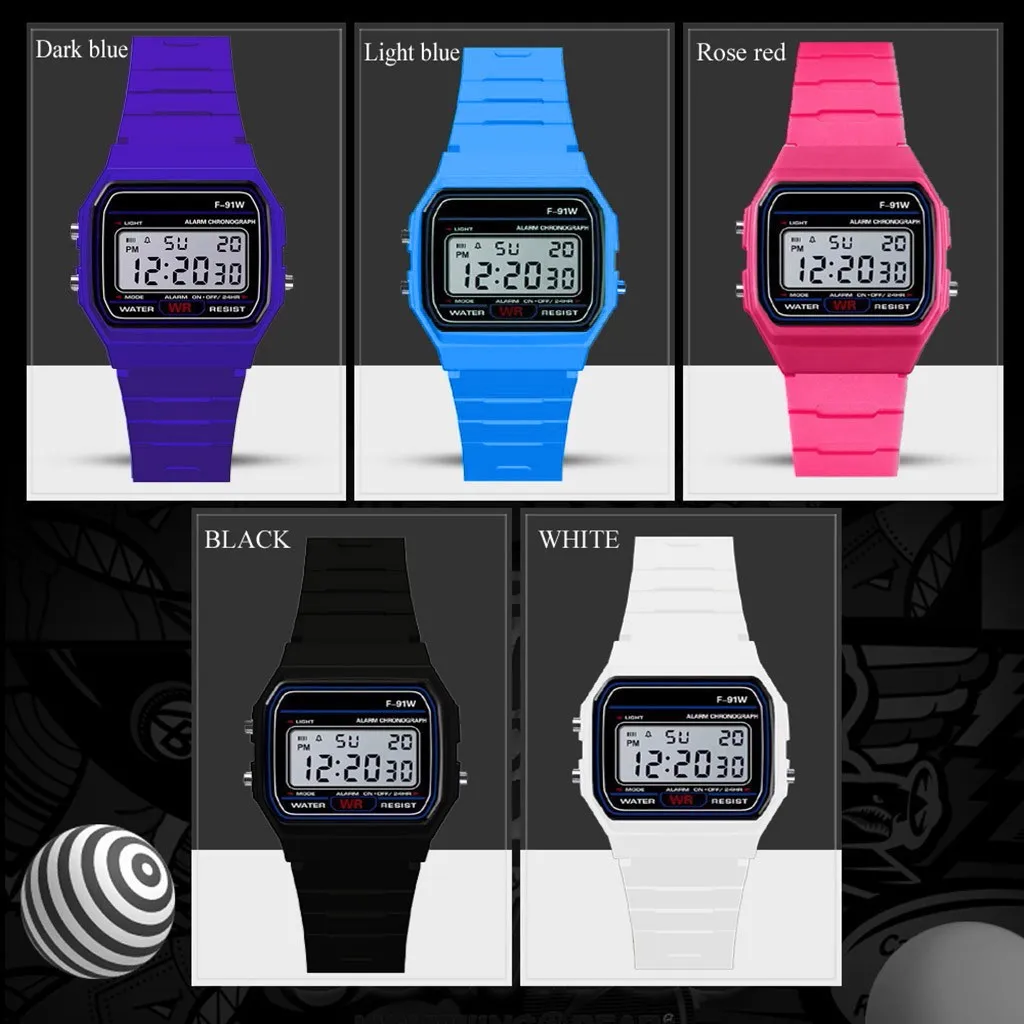 Watch For Men Women Outdoor Sport Watch Men Big Numbers Led Digital Design Watch Fashion Man Wrist Watch Reloj Hombre 2