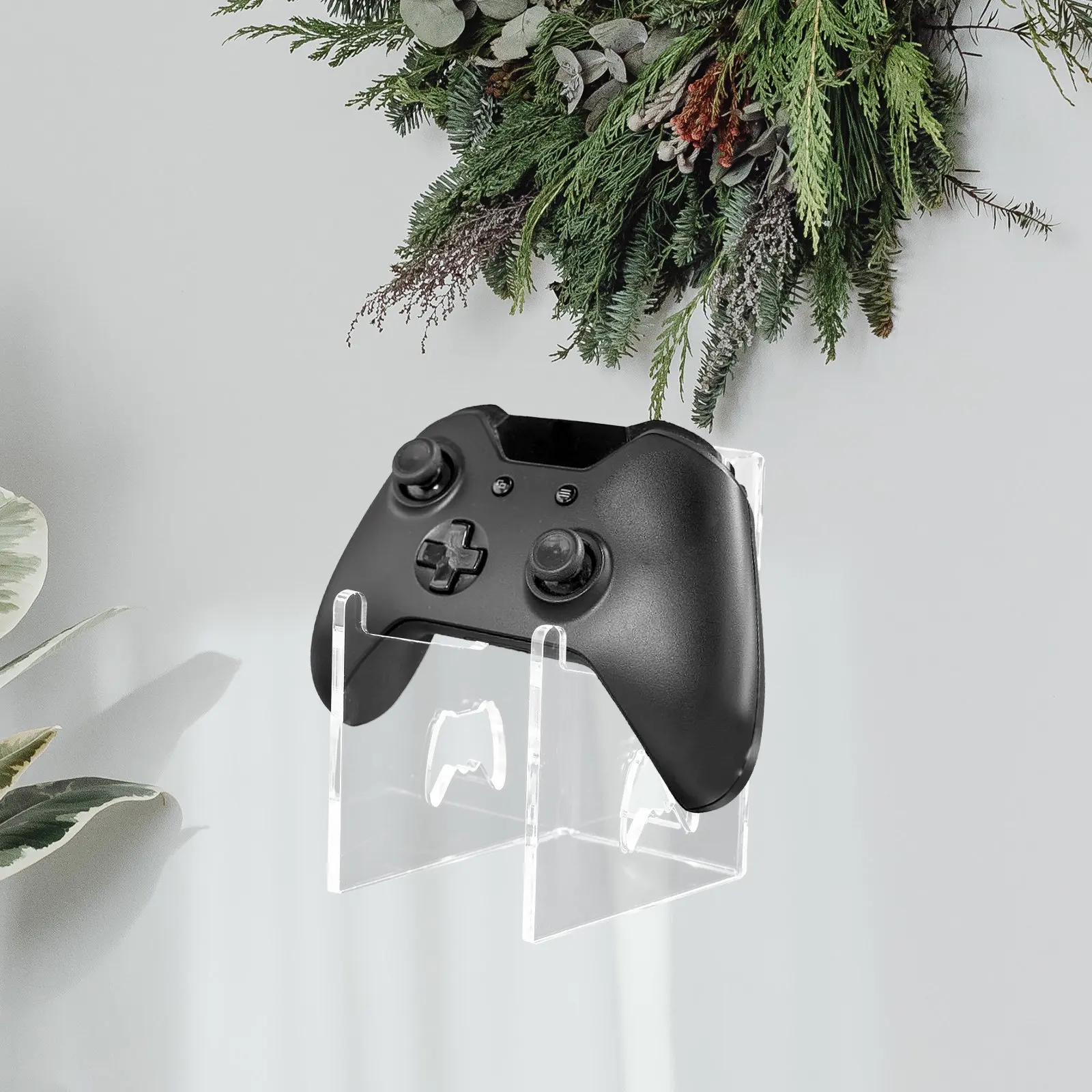 게임 컨트롤러 홀더 견고한 컨트롤러 스탠드 디스플레이 보관 랙 Xbox 설정과 호환 가능