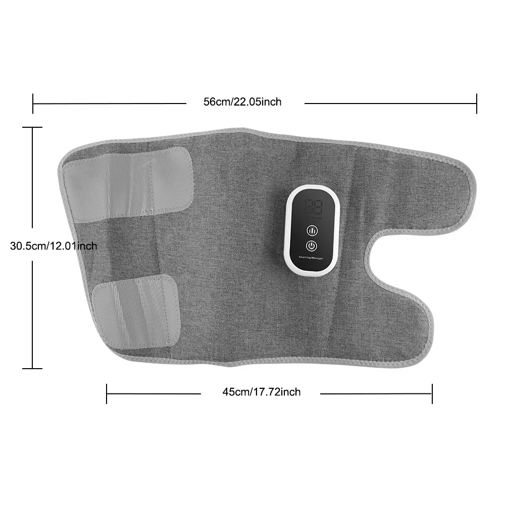 Electric Airbag Calf Massager with Compression for Muscle Relax, 3 Modes Air Pressure Leg Massage Machine for Blood Circulation